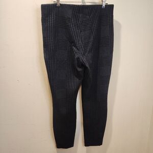 NANETTE Lepore Chic Black Textured Trousers Pants Size L